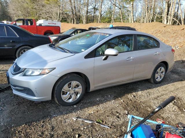 HONDA CIVIC LX 2014 with VIN 19XFB2F57EE227218 - Photo from auction