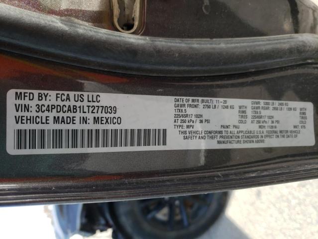 Photo 14 from auction – 2020 DODGE JOURNEY SE with VIN 3C4PDCAB1LT277039