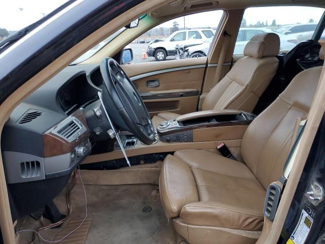 Photo 7 from auction – 2006 BMW 750 LI with VIN WBAHN83556DT38857