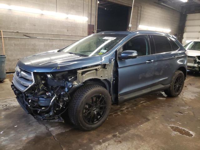 FORD EDGE SEL 2018 with VIN 2FMPK4J94JBB37354 - Photo from auction
