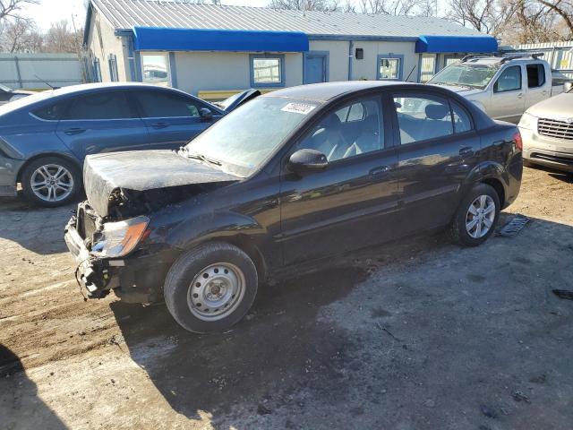 KIA RIO LX 2010 with VIN KNADH4A3XA6643722 - Photo from auction