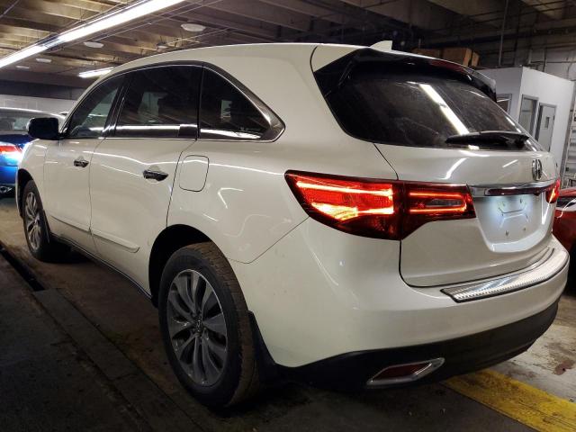 Photo 2 from auction – 2015 ACURA MDX TECHNO with VIN 5FRYD4H4XFB010291