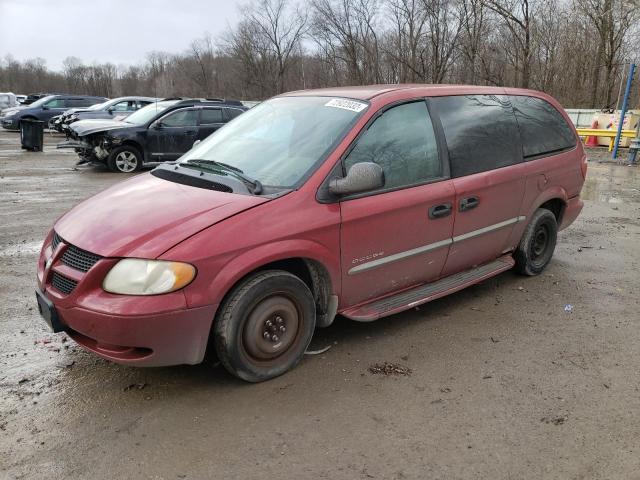 DODGE GRAND CARA 2001 with VIN 1B4GP24371B201908 - Photo from auction