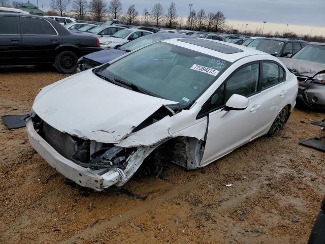 HONDA CIVIC EX 2013 with VIN 19XFB2F86DE033157 - Photo from auction