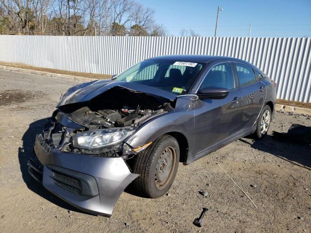 HONDA CIVIC LX 2017 with VIN 19XFC2F52HE220419 - Photo from auction