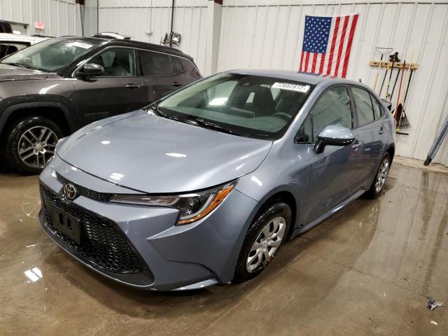 TOYOTA COROLLA LE 2020 with VIN 5YFEPRAE2LP112468 - Photo from auction