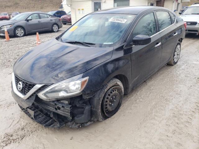 NISSAN SENTRA S 2017 with VIN 3N1AB7APXHL705571 - Photo from auction