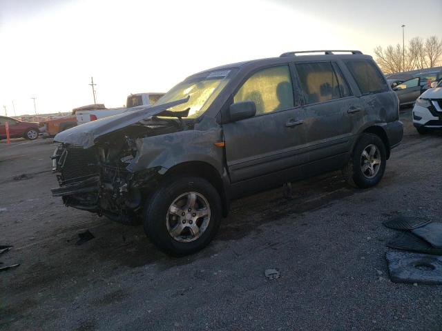 HONDA PILOT EXL 2007 with VIN 2HKYF18777H528480 - Photo from auction