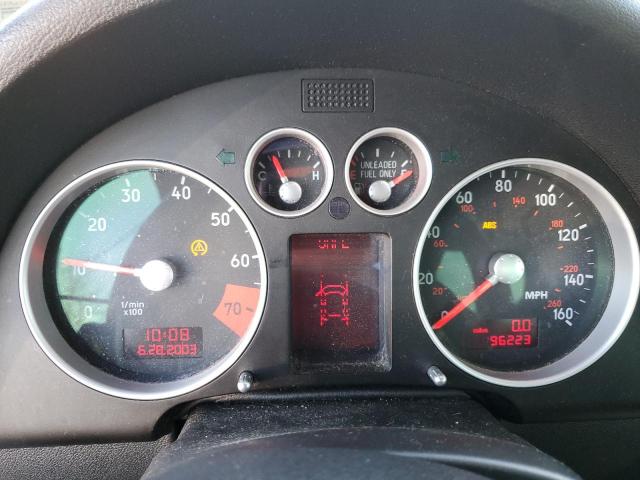 Photo 9 from auction – 2002 AUDI TT QUATTRO with VIN TRUUT28N621015013