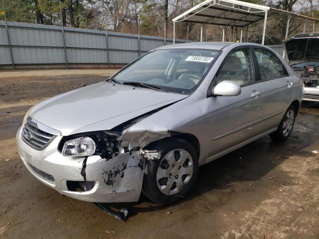 KIA SPECTRA EX 2009 with VIN KNAFE221395665582 - Photo from auction