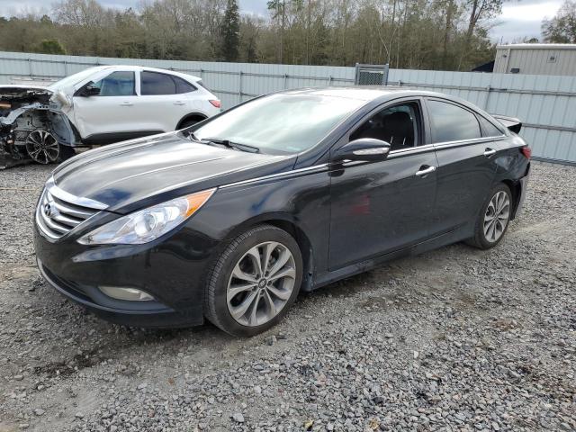 HYUNDAI SONATA SE 2014 with VIN 5NPEC4AC1EH897045 - Photo from auction
