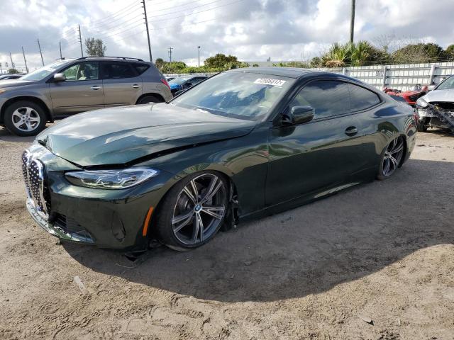 BMW 430I 2022 with VIN WBA53AP03NCK49534 - Photo from auction