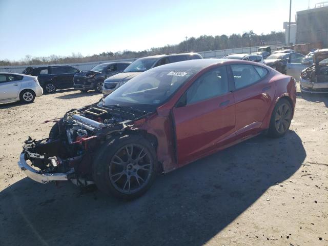TESLA MODEL S 2021 with VIN 5YJSA1E67MF452673 - Photo from auction