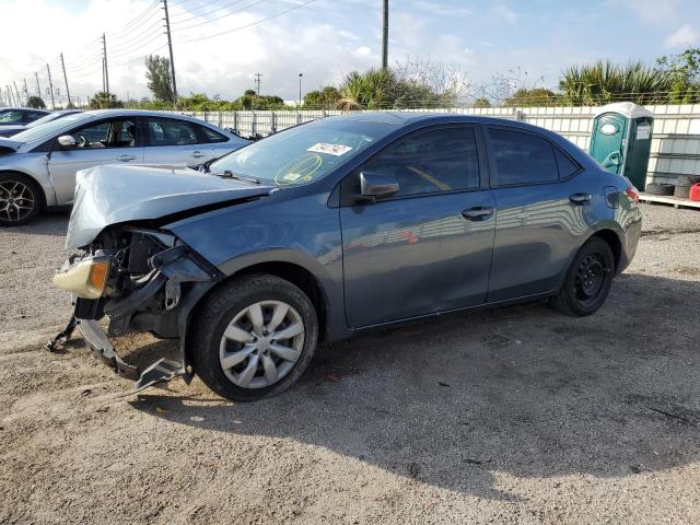 TOYOTA COROLLA L 2015 with VIN 2T1BURHE1FC256390 - Photo from auction