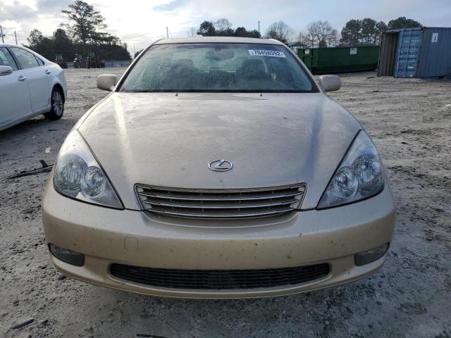 Photo 5 from auction – 2003 LEXUS ES 300 with VIN JTHBF30GX30089794