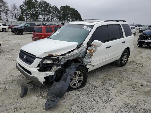 HONDA PILOT EXL 2005 with VIN 5FNYF18545B019425 - Photo from auction