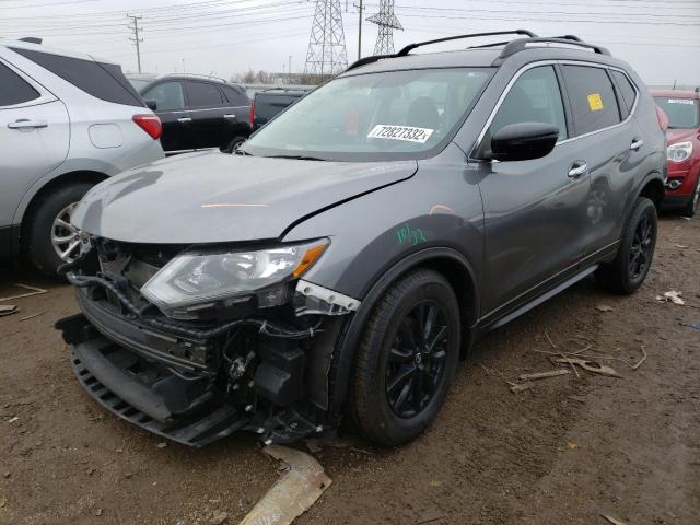 NISSAN ROGUE SV 2017 with VIN 5N1AT2MV8HC820877 - Photo from auction