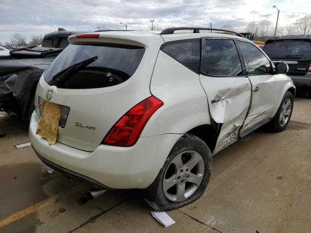 Photo 3 from auction – 2005 NISSAN MURANO SL with VIN JN8AZ08W55W445202