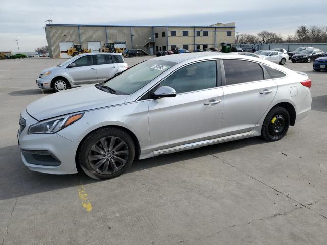 HYUNDAI SONATA SPO 2015 with VIN 5NPE34AF4FH033795 - Photo from auction