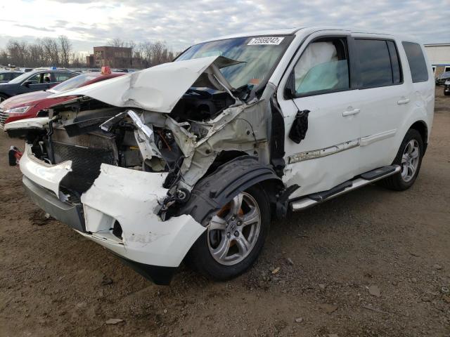 HONDA PILOT EXL 2012 with VIN 5FNYF4H54CB012103 - Photo from auction