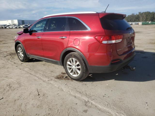 Photo 2 from auction – 2016 KIA SORENTO LX with VIN 5XYPGDA35GG080099