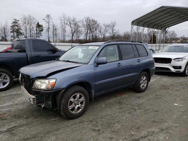 TOYOTA HIGHLANDER 2007 with VIN JTEGP21A270147973 - Photo from auction