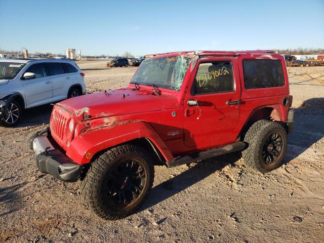 JEEP WRANGLER S 2014 with VIN 1C4AJWBG2EL256452 - Photo from auction