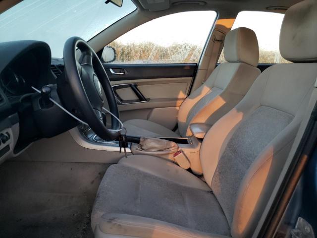 Photo 7 from auction – 2008 SUBARU LEGACY 2.5 with VIN 4S3BL616587218511