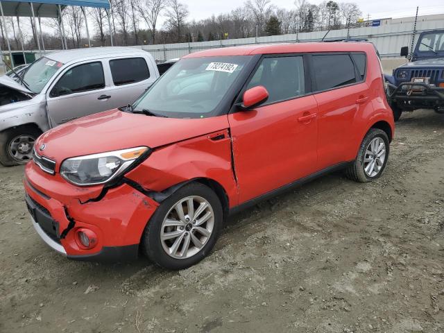 KIA SOUL + 2018 with VIN KNDJP3A58J7605758 - Photo from auction