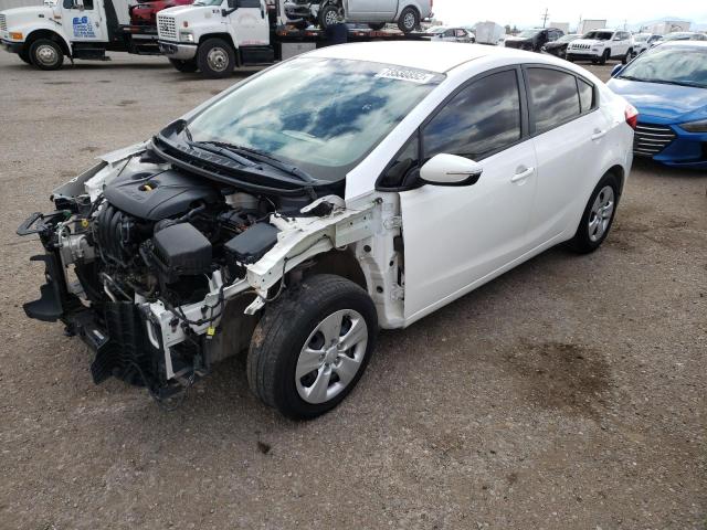 KIA FORTE LX 2014 with VIN KNAFX4A69E5213407 - Photo from auction