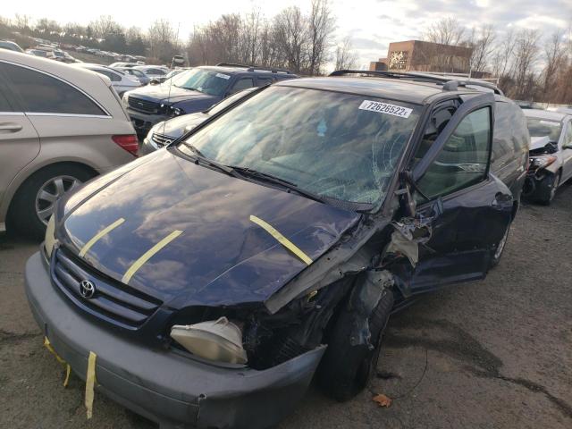 TOYOTA SIENNA CE 2003 with VIN 4T3ZF19CX3U533630 - Photo from auction