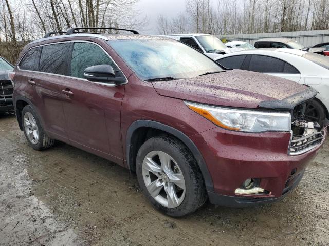 Photo 4 from auction – 2015 TOYOTA HIGHLANDER with VIN 5TDDKRFH4FS192624