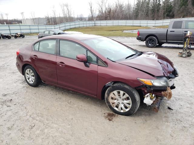 Photo 4 from auction – 2012 HONDA CIVIC LX with VIN 2HGFB2F50CH592441