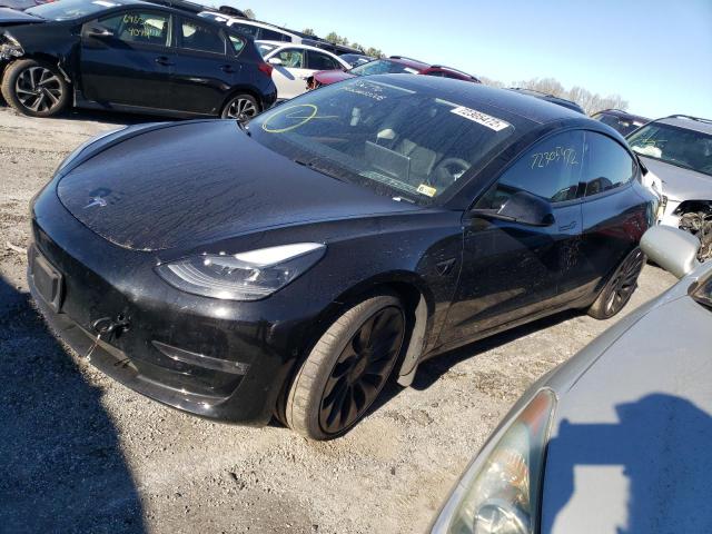 TESLA MODEL 3 2021 with VIN 5YJ3E1EC6MF984706 - Photo from auction