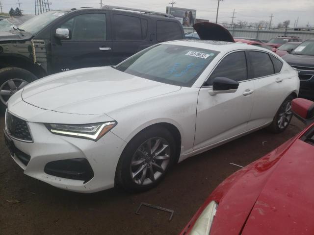 ACURA TLX 2021 with VIN 19UUB5F37MA002789 - Photo from auction