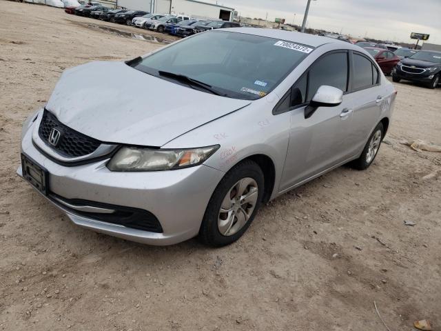 HONDA CIVIC LX 2013 with VIN 2HGFB2F59DH568706 - Photo from auction