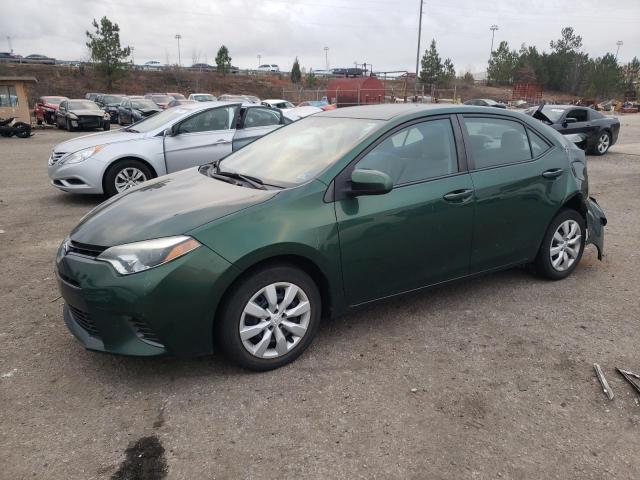 TOYOTA COROLLA L 2015 with VIN 2T1BURHE4FC359447 - Photo from auction
