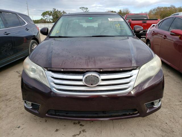 Photo 5 from auction – 2011 TOYOTA AVALON BAS with VIN 4T1BK3DB6BU413824