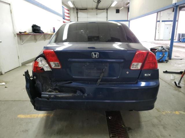 Photo 6 from auction – 2004 HONDA CIVIC EX with VIN JHMES26704S001495