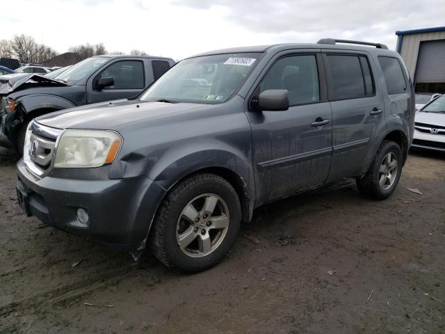 HONDA PILOT EXL 2010 with VIN 5FNYF4H50AB025637 - Photo from auction