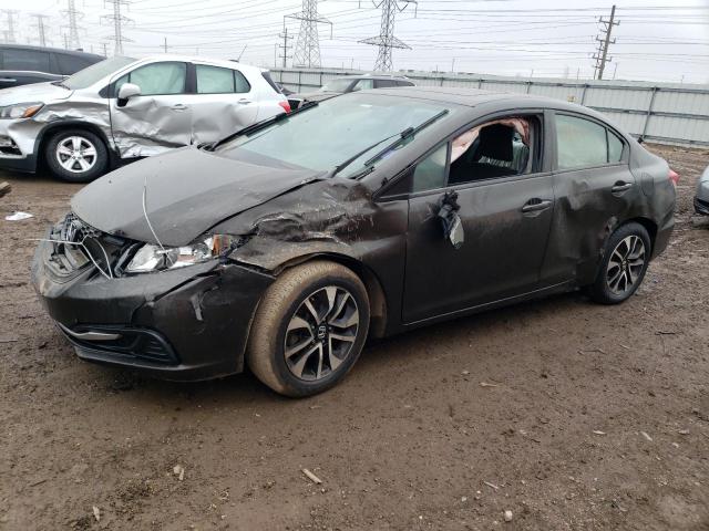 HONDA CIVIC EX 2013 with VIN 19XFB2F87DE061422 - Photo from auction