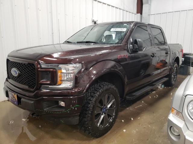 FORD F150 SUPER 2018 with VIN 1FTEW1EP6JFA96182 - Photo from auction