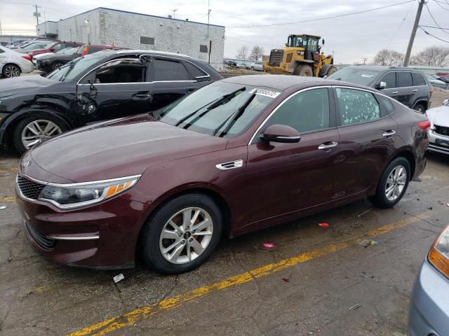 KIA OPTIMA LX 2016 with VIN 5XXGT4L39GG099090 - Photo from auction