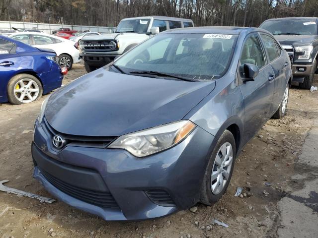 TOYOTA COROLLA L 2014 with VIN 2T1BURHE7EC060226 - Photo from auction