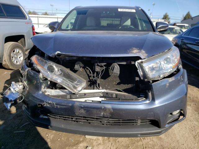 Photo 5 from auction – 2016 TOYOTA HIGHLANDER with VIN 5TDJKRFH2GS297974