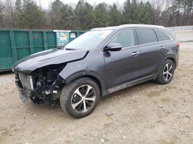 KIA SORENTO EX 2018 with VIN 5XYPH4A58JG363571 - Photo from auction