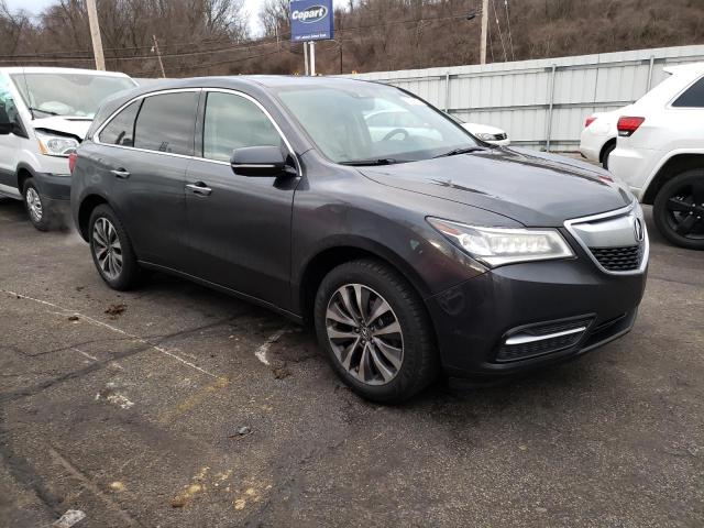 Photo 4 from auction – 2016 ACURA MDX TECHNO with VIN 5FRYD4H47GB013649