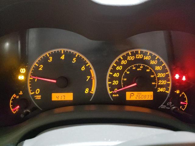 Photo 9 from auction – 2009 TOYOTA COROLLA BA with VIN 2T1BU40EX9C126238