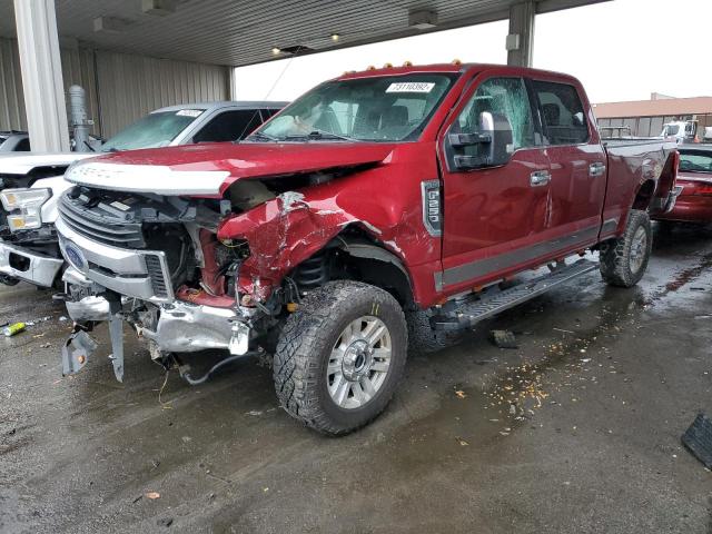 FORD F250 SUPER 2018 with VIN 1FT7W2B62JEC22554 - Photo from auction