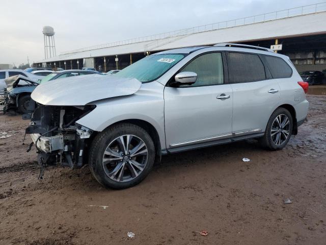 NISSAN PATHFINDER 2017 with VIN 5N1DR2MM1HC602976 - Photo from auction